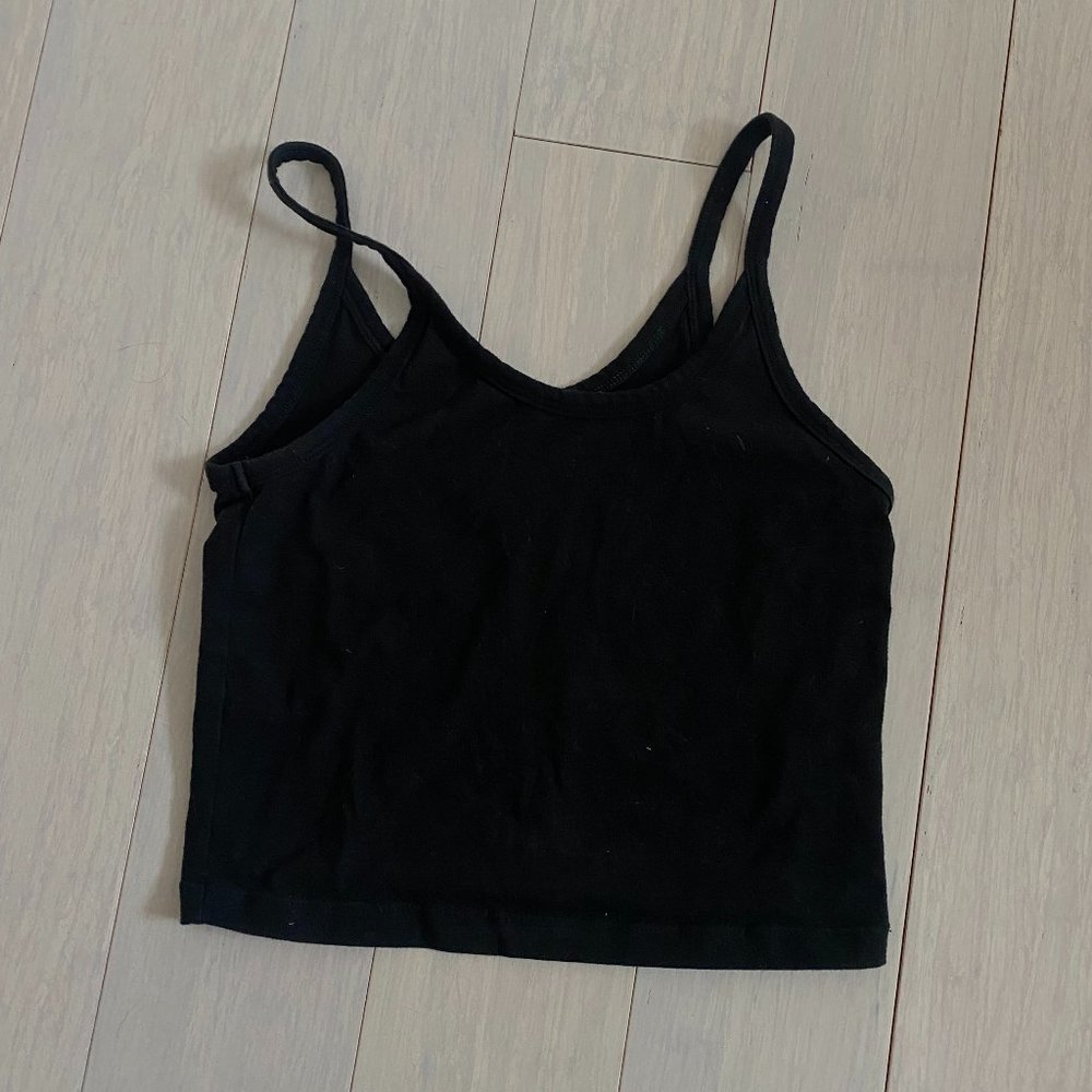 ARQ Crop Tank - Black Medium